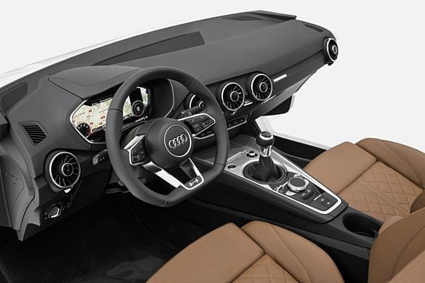 Puristisch, sportlich und clean –  Audi zeigt neues TT-Interieur auf der CES